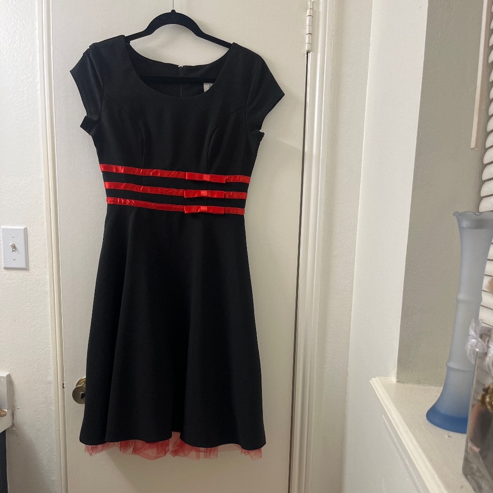 Jody black/ red Vintage Pin-Up Dress